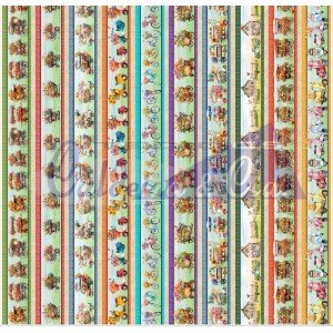 Barrado Carro de Flores cor 01 (Est. Digital) 